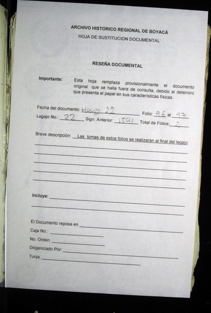 Cédula Real para que Carroso