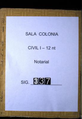 Poder de don Tomás a Rojas y Talledo…