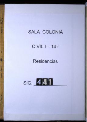 Apelación que interpuso para ante el Supremo Consejo de…