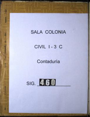 Real provisión del Tribunal y Audiencia de Cuentas de…