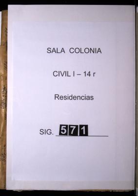 Juicio que en la residencia tomada al Gobernador que…