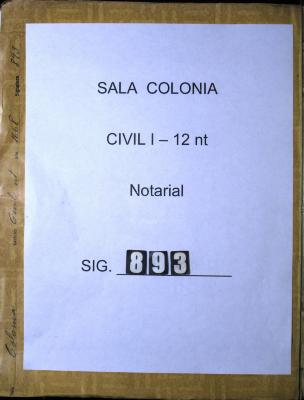 Escritura que otorga Cayzedo Salazar al Hermano Andrés…