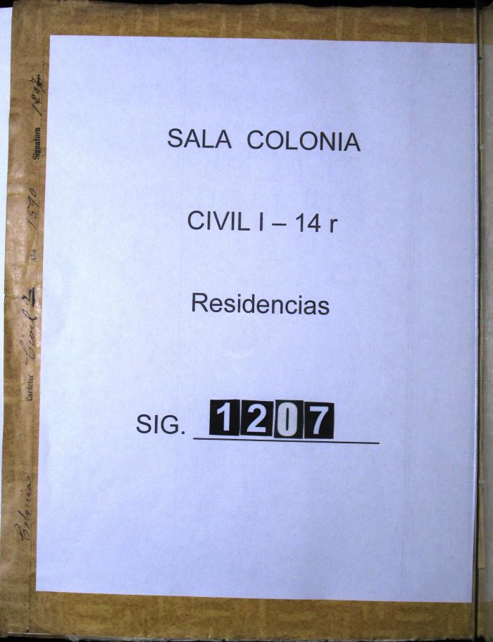 Cuenta de las penas de Cámara del Capitán Juan…