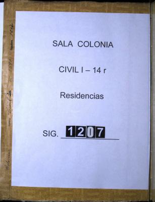 Cuenta de las penas de Cámara del Capitán Juan…