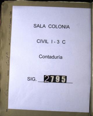 Certificación del escribano del Tribunal de cuentas acerca de…