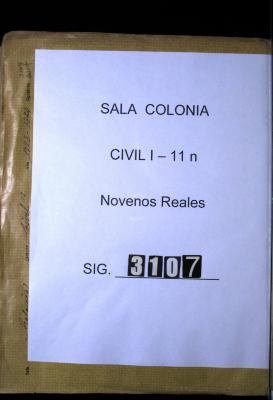 Provisión Real del Tribunal y Audiencia de Santafé…