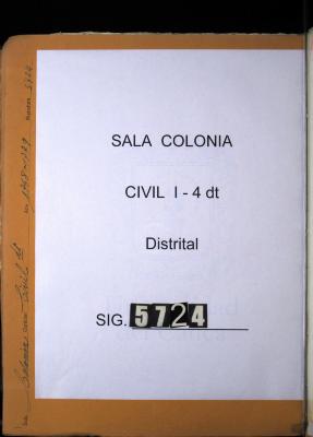 Cartas sobre asunto concernientes al Cabildo de Almaguer…