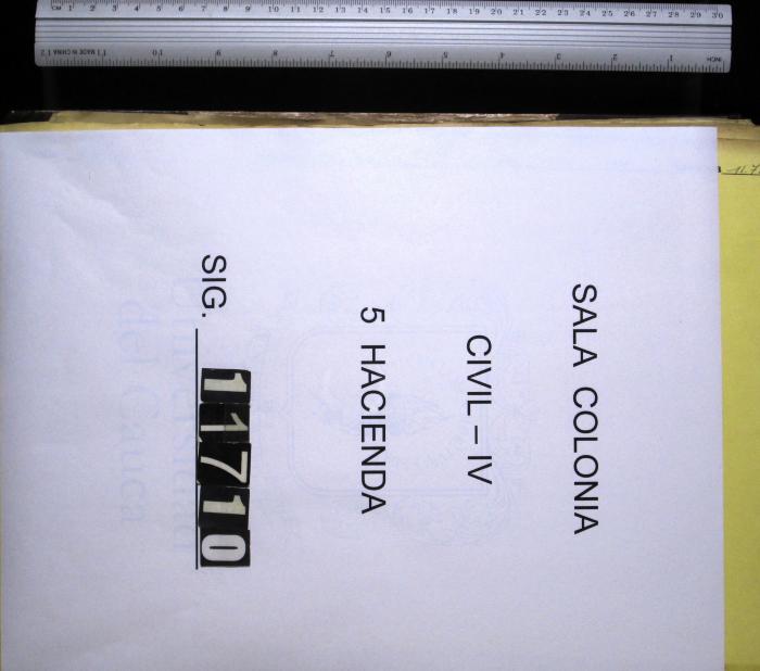 Copia de la correspondencia Reservada de los Oficiales Reales…