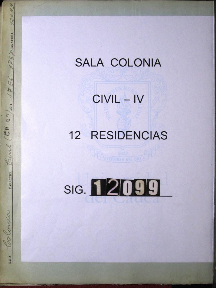 Para cumplir con lo ordenado por el Virrey Solís…