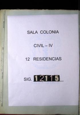 Juicio de residencia seguido contra Juan de Solórzano por…