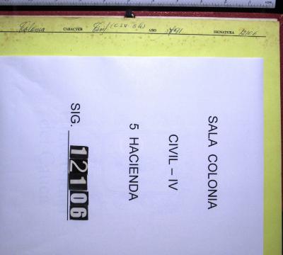 Libro de Registro en el cual Don Raimundo Montaño…