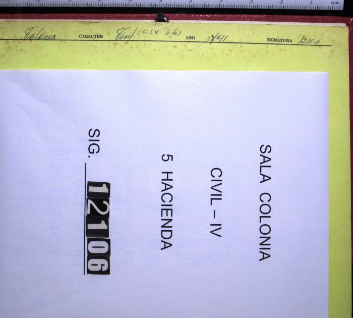 Libro de Registro en el cual Don Raimundo Montaño…