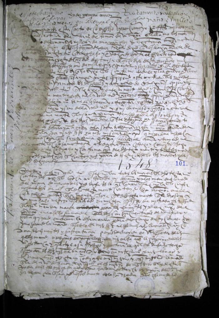 Testamento de Juan Hernández